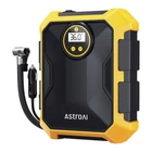 Kép 1/2 - AstroAI CZK-3674 12V DC 100PSI légkompresszor (sárga)