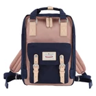 Kép 1/3 - Himawari 188L 14'' laptop hátizsák (tengerészkék és rózsaszín)
