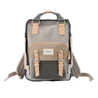 Kép 1/3 - Himawari 188L 14'' laptop hátizsák (szürke-bézs)