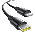 Kép 5/8 - 60W Baseus USB-C autós töltő + Lightning kábel (fekete)