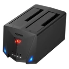 Kép 1/2 - HDD/SSD Dokkoló/Klonáló Állomás FIDECO YPZ220B (USB 3.2, SATA I/II/III)