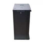Kép 3/5 - Extralink szafa wisz 19\" 15U 450mm d szklane czarna Falra szerelhető állvány Fekete