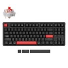 Kép 2/2 - Keychron C3 Pro piros háttérvilágítású piros kapcsolós mechanikus billentyűzet (fekete)
