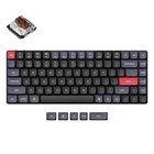 Kép 2/2 - Keychron K3 Pro QMK/VIA vezeték nélküli mechanikus billentyűzet fehér háttérvilágítás barna kapcsoló (fekete)