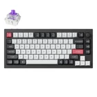 Kép 1/2 - Keychron Q1 HE QMK vezeték nélküli billentyűzet RGB gombos mágneses ködkapcsoló (fekete)