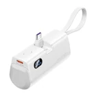 Kép 1/2 - Powerbank Vention LED kijelző 4800mAh 22.5W FHQW0 (fehér)
