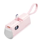 Kép 1/2 - Powerbank Vention LED kijelző 4800mAh 22.5W FHQP0 (rózsaszín)