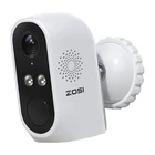 Kép 2/2 - Kültéri IP kamera napelemmel ZOSI C1Pro WiFi 3MP IP66