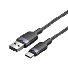 Kép 1/2 - USB 2.0 A - USB-C 3A kábel Vention CTNBH 2M (fekete)