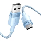 Kép 2/2 - USB 2.0 A - USB-C 3A kábel Vention CTNLH 2M (kék)