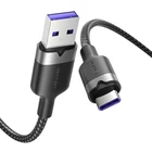 Kép 2/2 - USB 2.0 A - USB-C 6A Vention CTOBF 1M kábel (fekete)