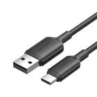 Kép 1/2 - USB 2.0 A - USB-C 3A kábel Vention CTQBF 1M (fekete)