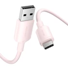Kép 2/2 - USB 2.0 A és USB-C 3A közötti kábel Vention CTQPF 1M (rózsaszín)