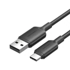 Kép 1/2 - USB 2.0 A - USB-C 3A kábel Vention CTQBH 2M (fekete)