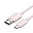 Kép 1/2 - USB 2.0 A és USB-C 3A közötti kábel Vention CTQPH 2M (rózsaszín)