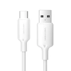 Kép 3/3 - USB 2.0 A - USB-C 3A kábel Vention CTQWH 2M (fehér)