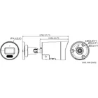 Kép 2/2 - Hikvision DS-2CD2067G2H-LIU/SL(2.8mm)(eF) 6 MP Színes Hybrid Fény Fix Mini Bullet Hálózati Kamera
