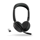 Kép 3/4 - Jabra Evolve2 65 Flex Headset Vezetékes és vezeték nélküli Fejpánt Iroda/telefonos ügyfélközpont Bluetooth Fekete