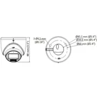 Kép 2/2 - Hikvision DS-2CE76U0T-LMF(2.8mm) 4K Okos Hibrid Fény Fix Turret Kamera