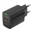 Kép 2/2 - Foneng EU66 A+C 2 hálózati töltő (PD20W) fekete
