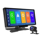 Kép 1/5 - Autómonitor 9,3" Podofo A3073 Carplay&Android Auto + Első és hátsó kamera
