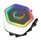 Kép 3/4 - Cooler Master MasterLiquid 360 Core II ARGB vízhűtő (fehér)