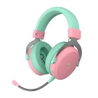 Kép 1/7 - Cooler Master CH351-MC gaming fejhallgató (zöld-rózsaszín)