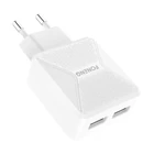 Kép 4/6 - Foneng EU50 GaN töltő, 35W 2x USB-C-Lightning (fehér)