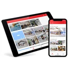 Kép 2/2 - Hikvision DS-KV8213-WME1(C)/Flush 2 gombos fém villa ajtóállomás