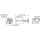 Kép 2/2 - Hikvision DS-2CE12DF3T-LFS(2.8mm) 2 MP ColorVu Duálfényes Fix Kuglóskamera