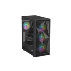 Kép 17/23 - HOUSING GENESIS DIAXID 605 ARGB MIDI TOWER WITH USB-C WINDOW BLACK