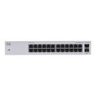 Kép 2/2 - Cisco CBS110-24T-EU Unmanaged 24-port GE, 2x1G SFP Shared