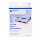 Kép 2/3 - CAS 8 shop 8 poorts Gigabit switch with PoE