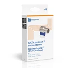 Kép 2/3 - QFA 5 Angled push-on quick F connector