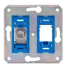 Kép 1/2 - EDC2000 C Modulaire coax socket incl. white cover plate