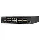 Kép 4/9 - QNAP QSW-M3216R-8S8T hálózati kapcsoló Vezérelt L2/L3 10G Ethernet (100/1000/10000) 1U Fekete