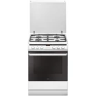 Kép 2/4 - Amica 618GE3.39HZpTaDpNA(W) Freestanding cooker Gas White A