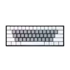 Kép 1/4 - DELUX KM33 mechanical keyboard 2.4G + Bluetooth White & Grey