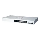 Kép 1/6 - Cisco CBS220-24T-4G Vezérelt L2 Gigabit Ethernet (10/100/1000) 1U Fehér