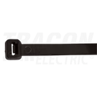 Kép 1/5 - Normál kábelkötegelő, fekete  290×4.8mm, D=3,5-79mm, PA6.6