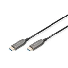 Kép 1/3 - Digitus AK-330126-150-S HDMI kábel 15 M HDMI A-típus (Standard) Fekete