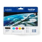 Kép 1/4 - Brother LC-985VALBPDR tintapatron 4 dB Eredeti Fekete, Cián, Magenta, Sárga