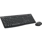 Kép 3/5 - Logitech MK295 Silent Wireless Combo billentyűzet Egér mellékelve USB QWERTY Angol Grafit