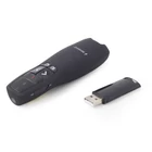 Kép 4/5 - Gembird *Wireless presenter with laser pointer 660 nm 10 m Black