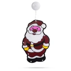 Kép 1/3 - Family Christmas 56530E ABLAKDEKORÁCIÓ MIKULÁS, LED-ES PVC