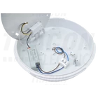 Kép 3/9 - Falon kívüli védett LED világítótest, áll. színhőmérséklet  230 VAC, 12 W, 1200 lm, 3000/4000/6500 K, IP54,D=320mm,EEI=E