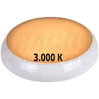 Kép 7/8 - Falon kívüli védett LED világítótest,m.érzékelő,áll. színhő  230VAC,12W,1200lm,3000/4000/6500K,1-8m,10s-12m,IP54,EEI=E