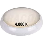 Kép 7/8 - Falon kívüli védett LED világítótest, áll. színhőmérséklet  230 VAC, 16 W, 1600 lm, 3000/4000/6500 K, IP54, EEI=E