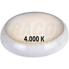 Kép 8/8 - Falon kívüli védett LED világítótest,m.érzékelő,áll. színhő  230VAC,12W,1200lm,3000/4000/6500K,1-8m,10s-12m,IP54,EEI=E