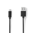 Kép 1/3 - Nedis CCGL60500BK10 ADATKÁBEL MICRO USB